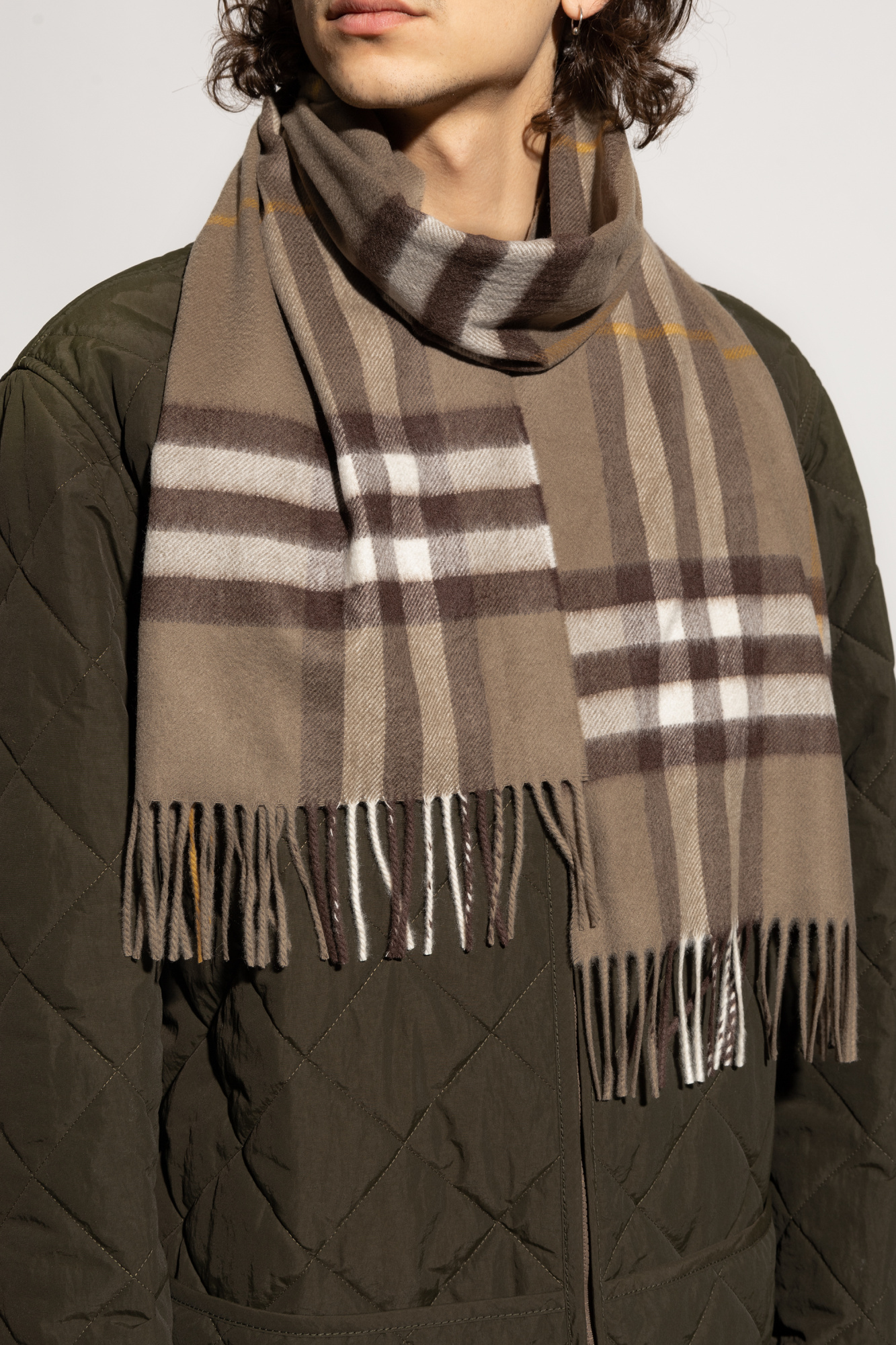Burberry Scarf with a check pattern | Men's Accessorie | Vitkac